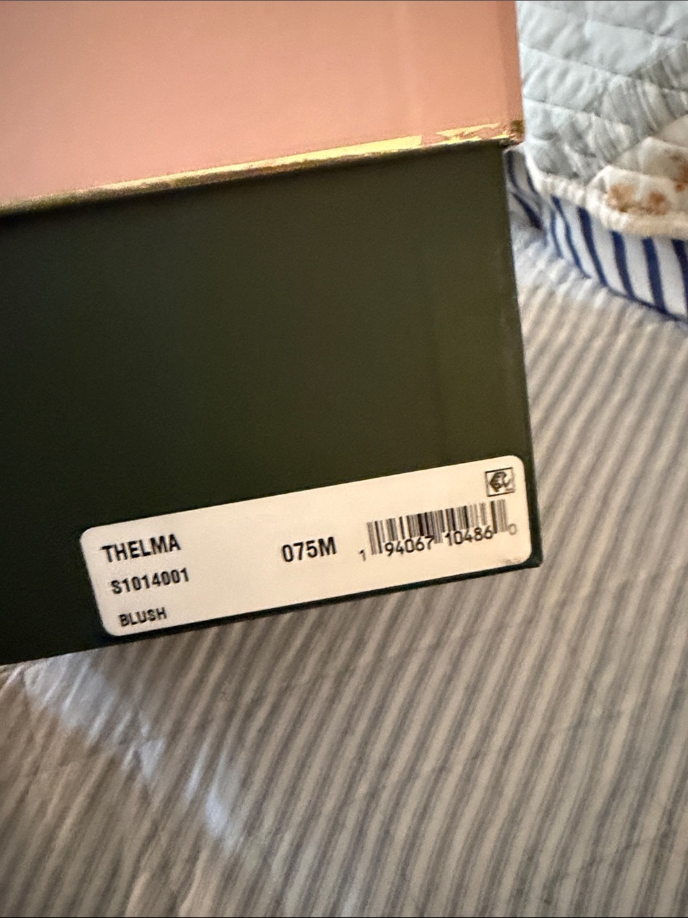 Kate Spade Brand New in Box Thelma in Blush Pink size 7.5 - Picture 9 of 9